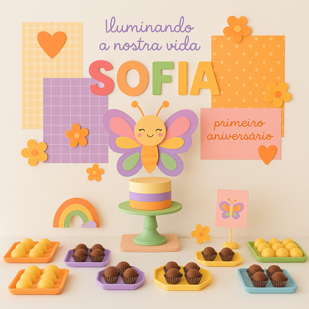 Kit imprime en Casa - Mariposa