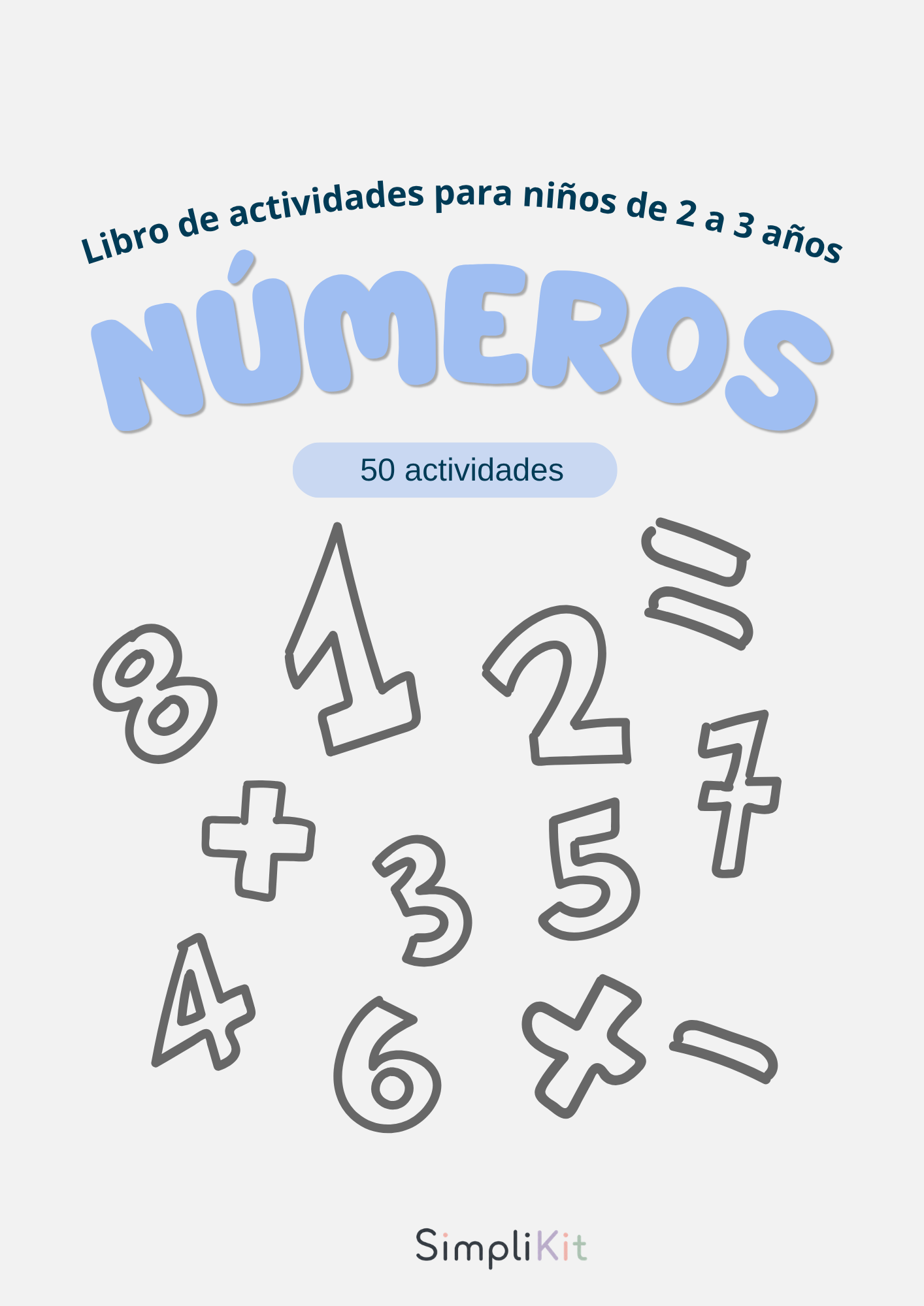 libros  Aprendiendo a Contar – Prenuméricos y Números (1 a 3 años)