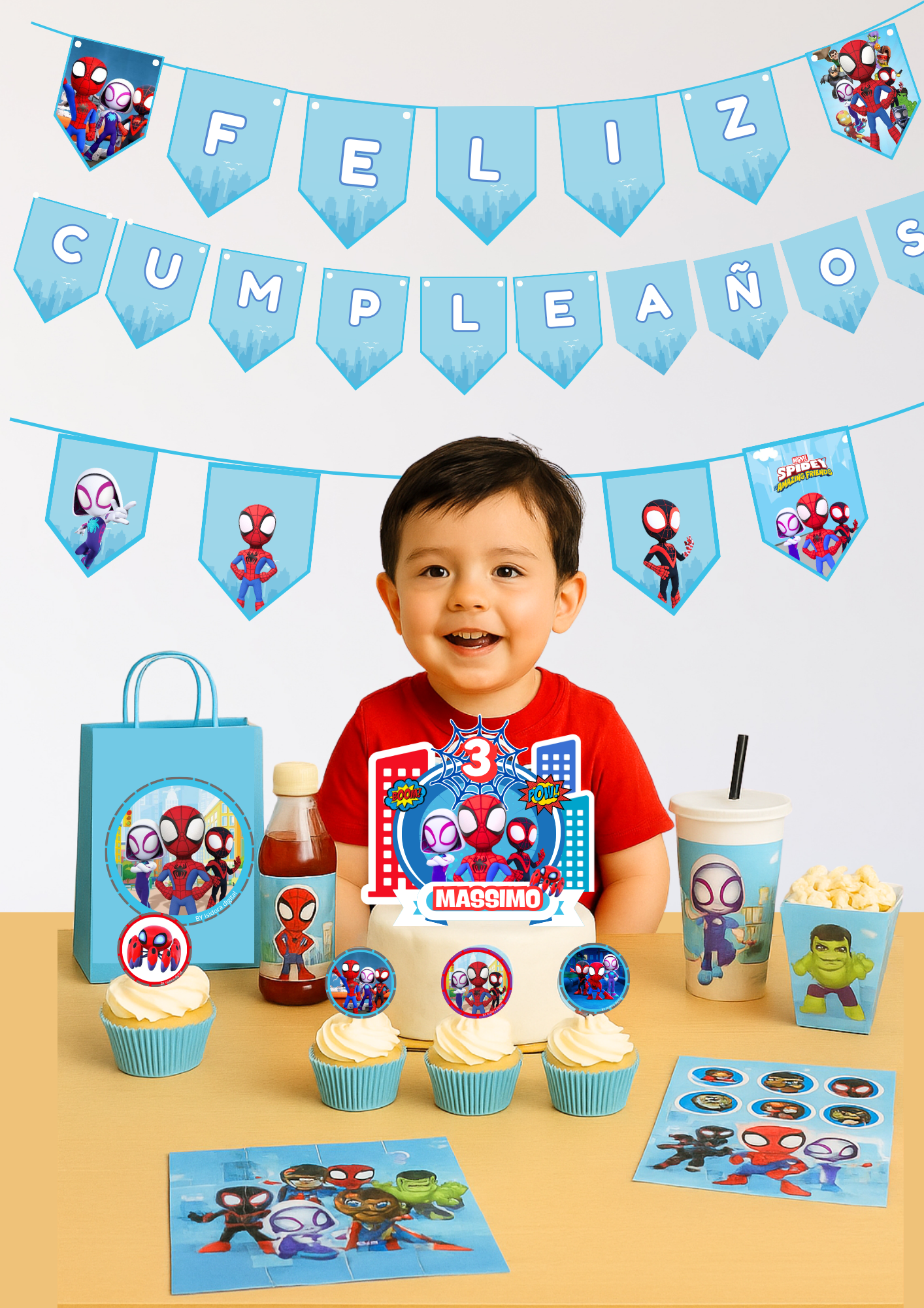 Kit imprime en Casa - Spidey y sus fantasticos amigos