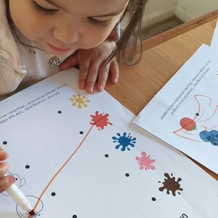 Pack +200 Actividades para Niños 1 a 3 Años: Números, Colores y Animales + 2 mini libros de cuentos emociones y colores