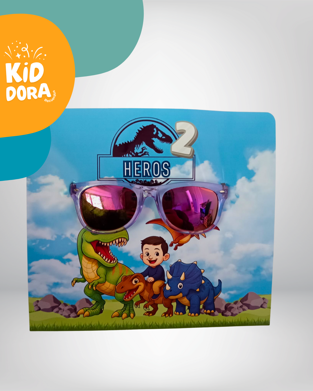 Sorpresas Personalizadas con Lentes UV – Dinosaurios
